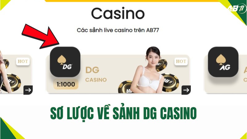 Sơ lược về sảnh DG Casino