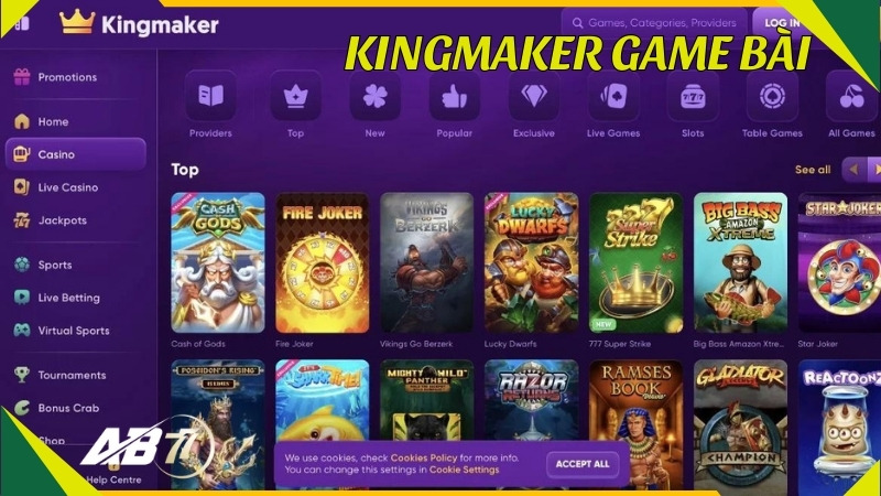 Khám phá chung về KINGMAKER Game Bài