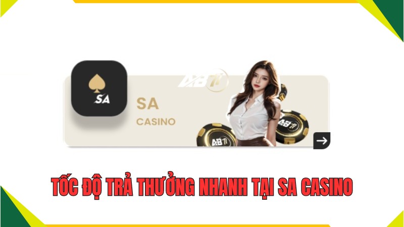 Tốc độ trả thưởng nhanh chóng